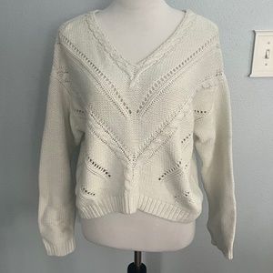 Off White Knit Sweater